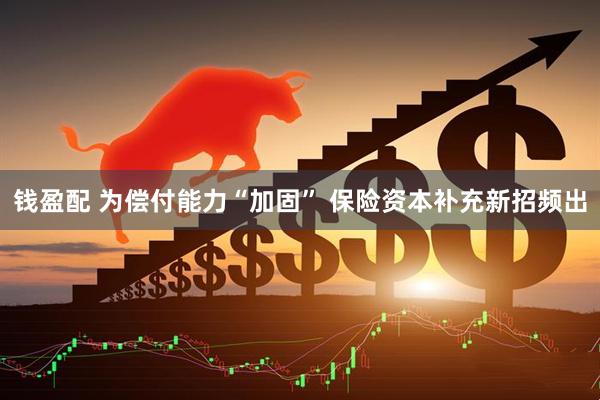 钱盈配 为偿付能力“加固” 保险资本补充新招频出