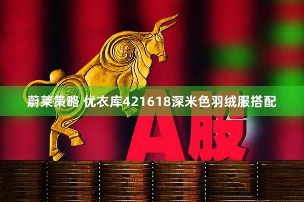 蔚莱策略 优衣库421618深米色羽绒服搭配